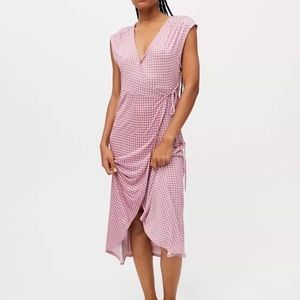Urban Outfitters Gingham wrap dress